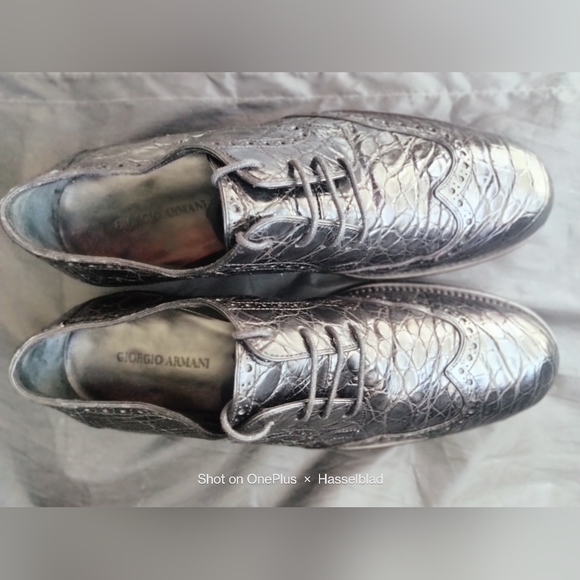Leather Shoes Georgio Armani